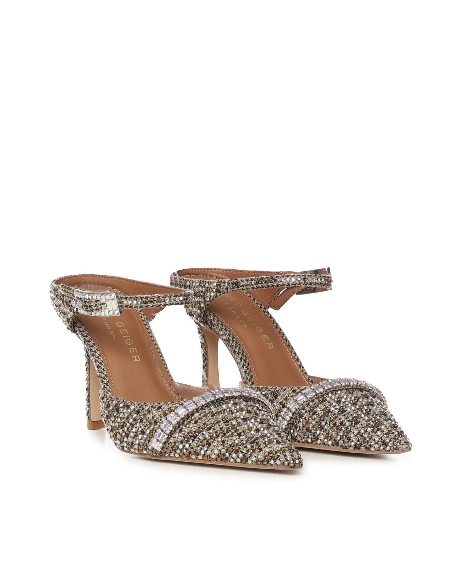 Mule con cristalli 5394043609 BEIGE KURT GEIGER 