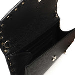 Portafoglio Rockstud in pelle con catena 7W2P0AR6 VSH0NO VALENTINO GARAVANI 