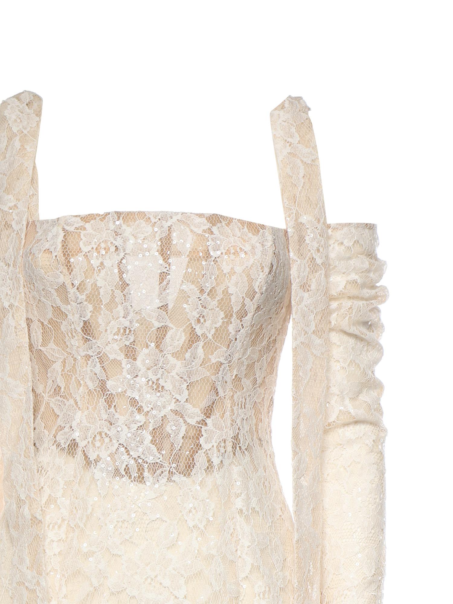 Abito lungo Camellia in pizzo GLSS26DRL08  GALIA LAHAV 