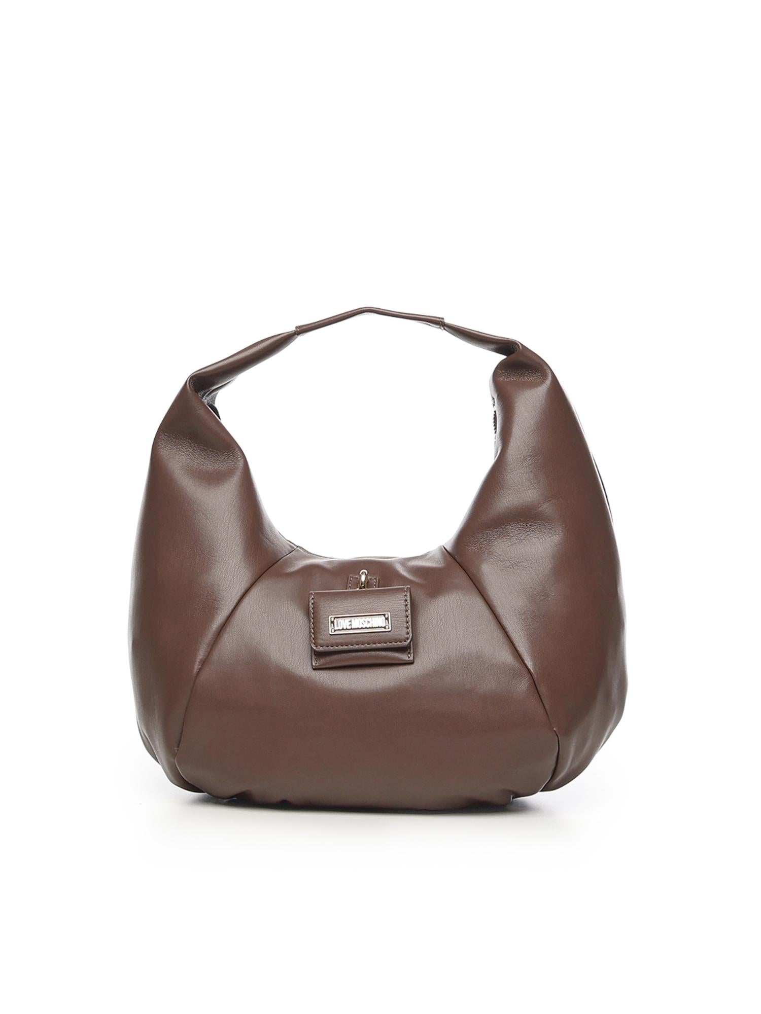 Borsa a mano con logo<BR/> JC4357PP0NKN0 313 LOVE MOSCHINO 