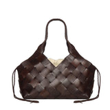 Borsa tote Castello in pelle 8111 DK BROWN DRAGON DIFFUSION 