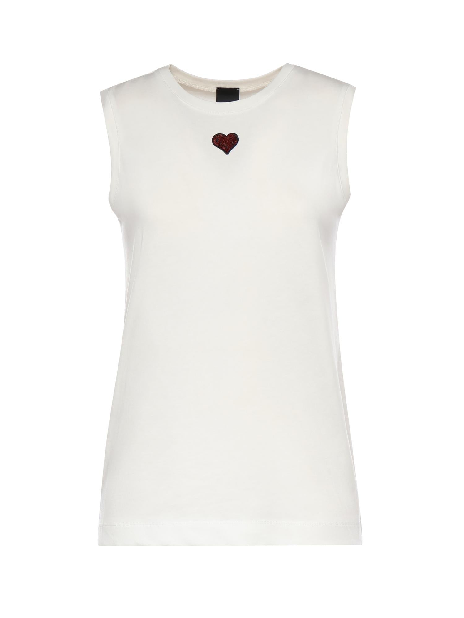 Tank top in jersey di cotone 105741 A326Z05 PINKO 