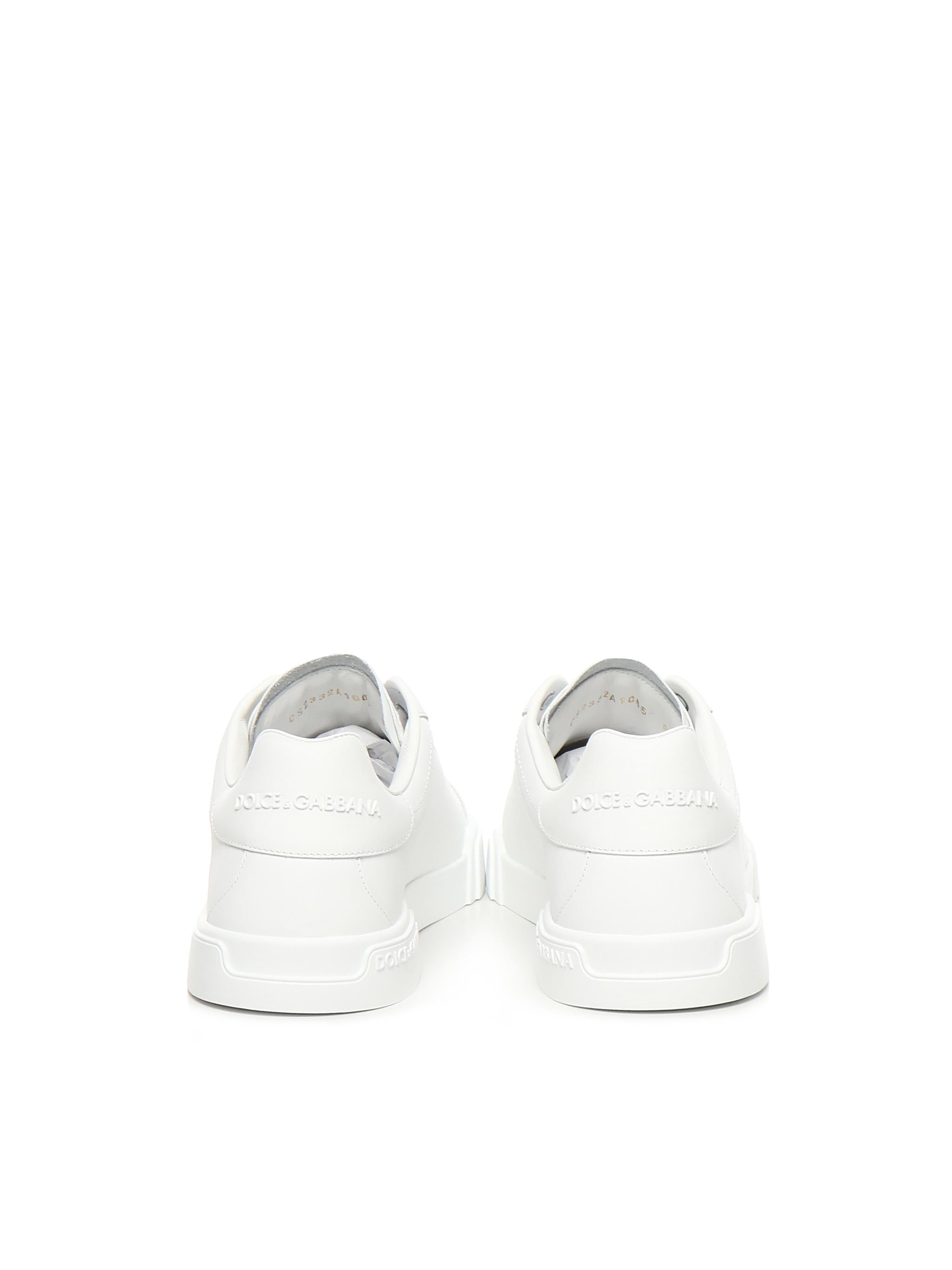 Sneakers Portofino in pelle CS2332 A106580002 DOLCE & GABBANA 