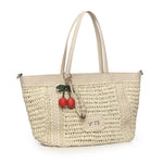 Borsa shopping con logo 73BS9M301 ALISYAOFF WHITE V° 73 