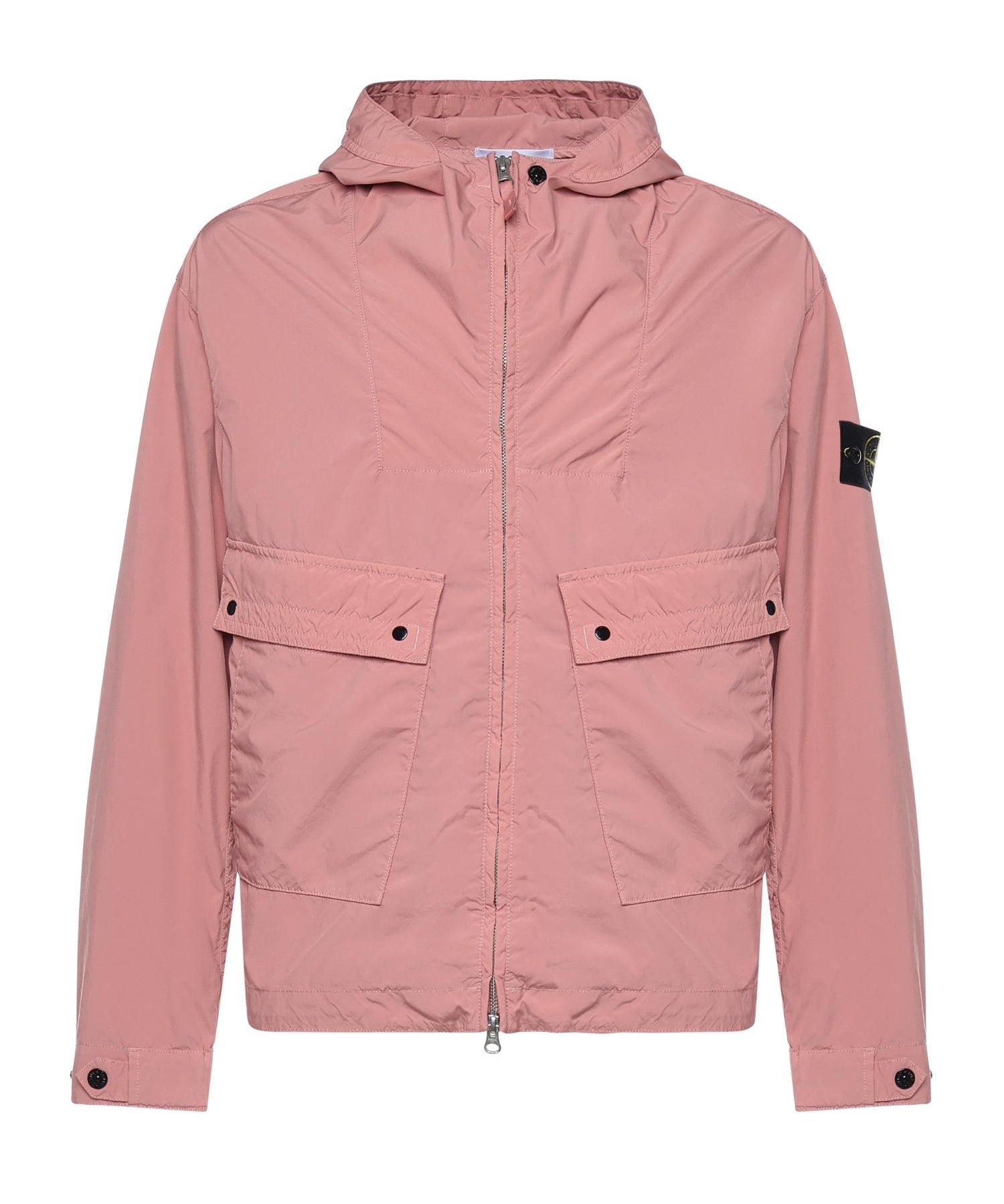Giacca con cappuccio e logo L1S154100052 S0042V008G STONE ISLAND 