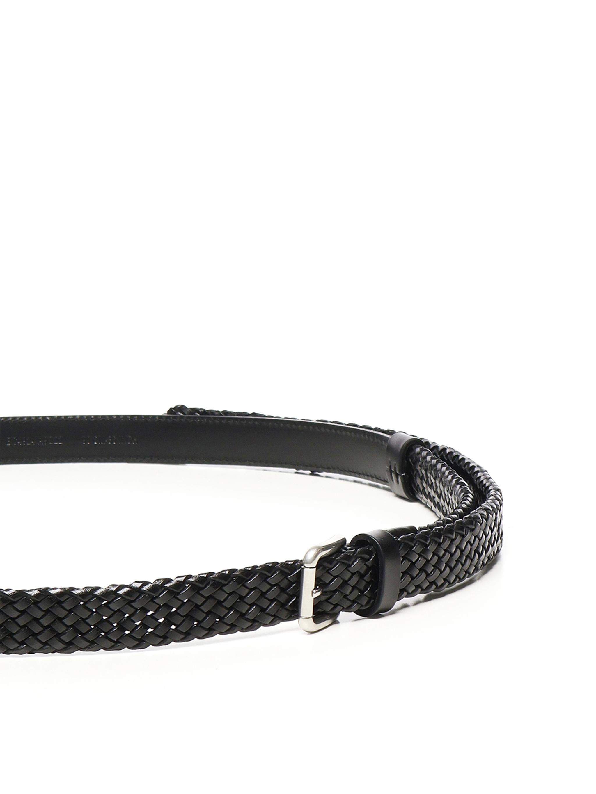 Cintura in pelle con fibbia BC4924 A9Q228B956 DOLCE & GABBANA 