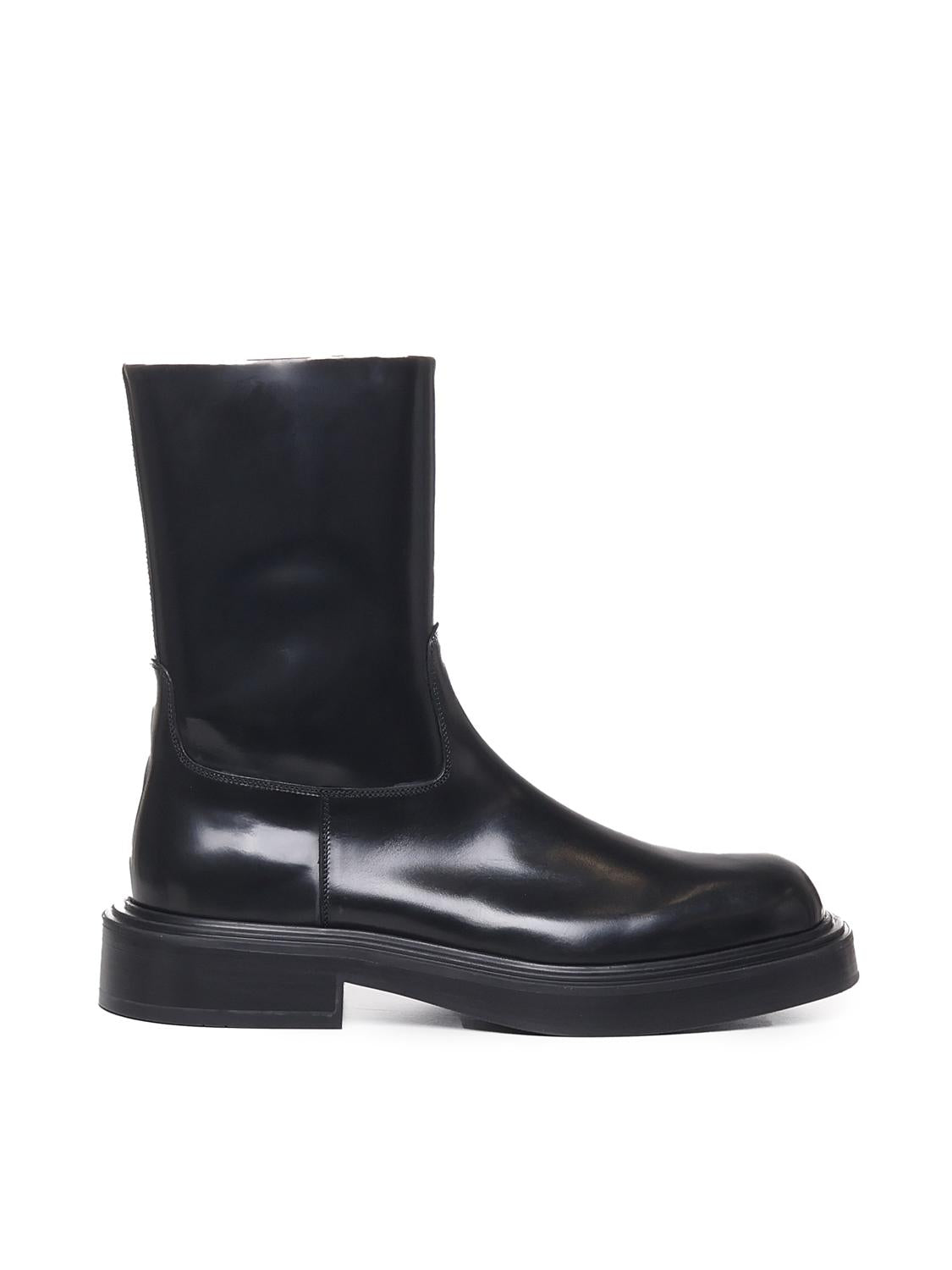 Stivali in pelle di vitello 021972 766208003 FERRAGAMO 