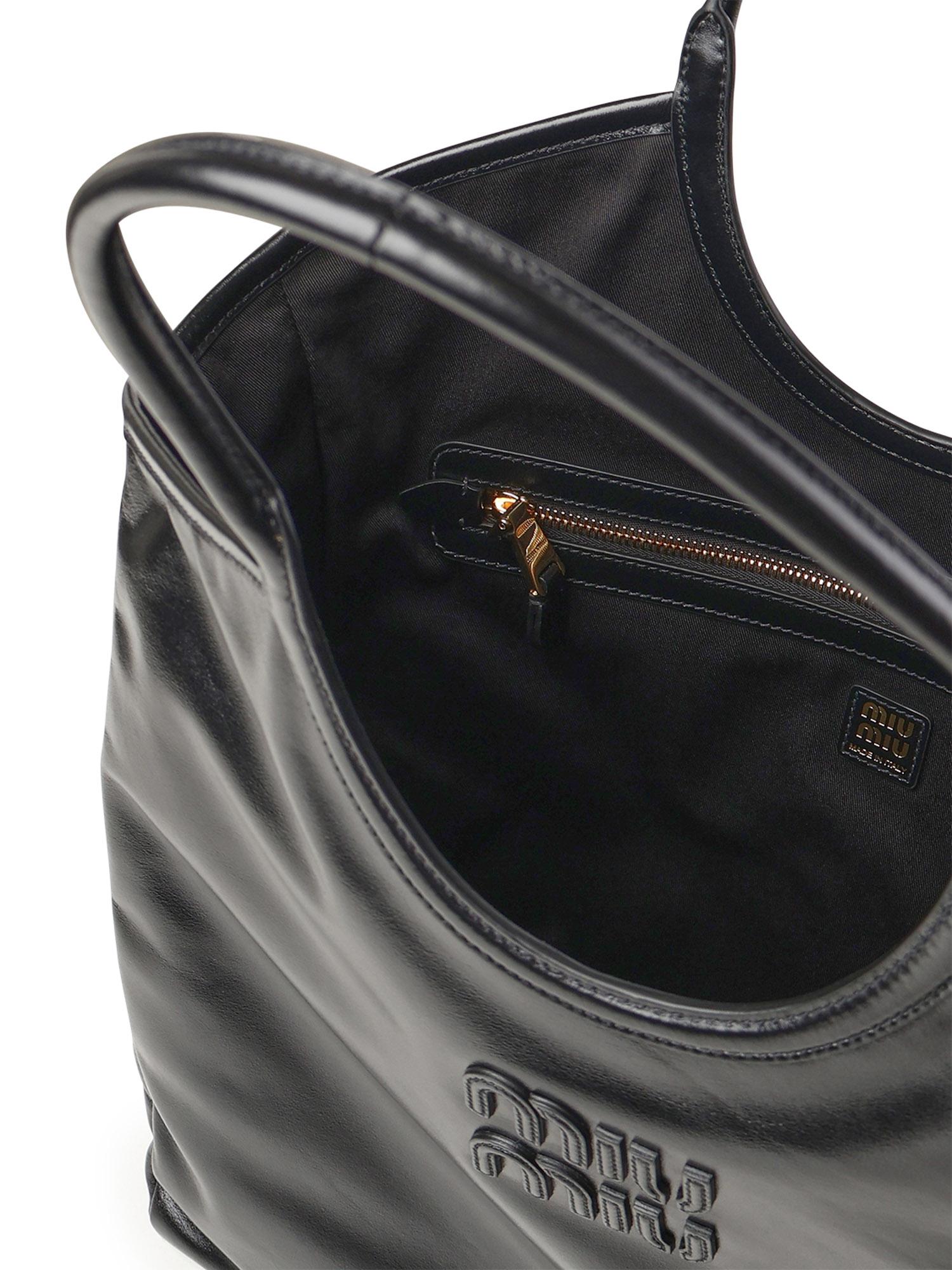 Borsa IVY in pelle<BR/> 5BG321 2IEOF0002 MIU MIU 