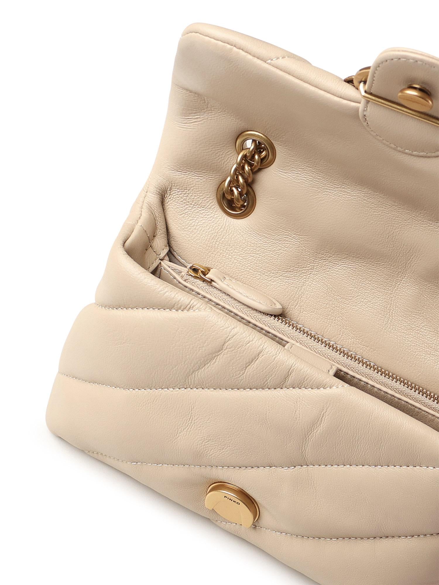 Borsa piccola a tracolla Love Bag Puff Maxi Quilt 100039 A0F2C50Q PINKO 