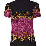 T-shirt in cotone 77HAH6P8 JS425R09 VERSACE JEANS COUTURE 