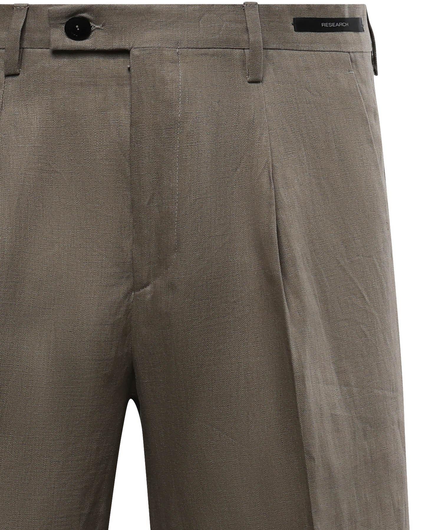 Bermuda Harry in lino con pince MCHAR3259S26B 880 MICHAEL COAL 