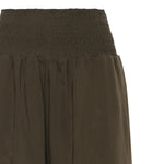 Pantaloni in voile crêpe di misto cotone 106845 A3O2X52 PINKO 