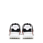 Sneakers raptor 1 in pelle<BR/> RAPTOR1 NAPPABLACK/WHITE GIULIANO GALIANO 