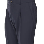 Pantaloni Riccardo RICCARDO CC TBCMNAVY BE ABLE 