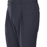 Pantaloni Riccardo RICCARDO CC TBCMNAVY BE ABLE 