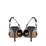 Décolleté slingback VLogo Signature in vernice 7W2S0R01 TMK0NO VALENTINO GARAVANI 