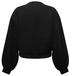 Felpa cropped con logo 105510 A2RBZ99 PINKO 