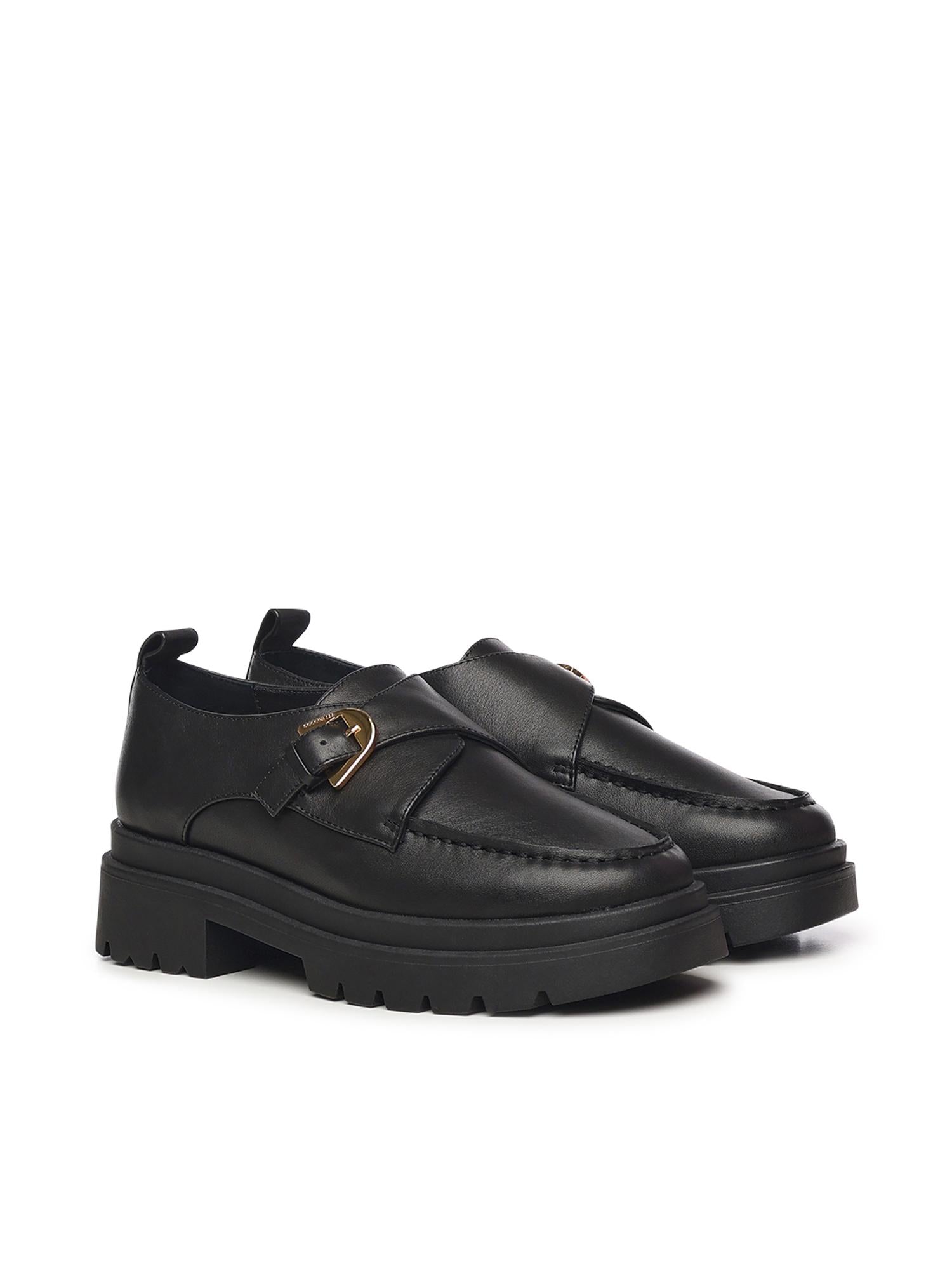 Monk strap Astrid Vintage in pelle E4TD0380101 001 COCCINELLE 
