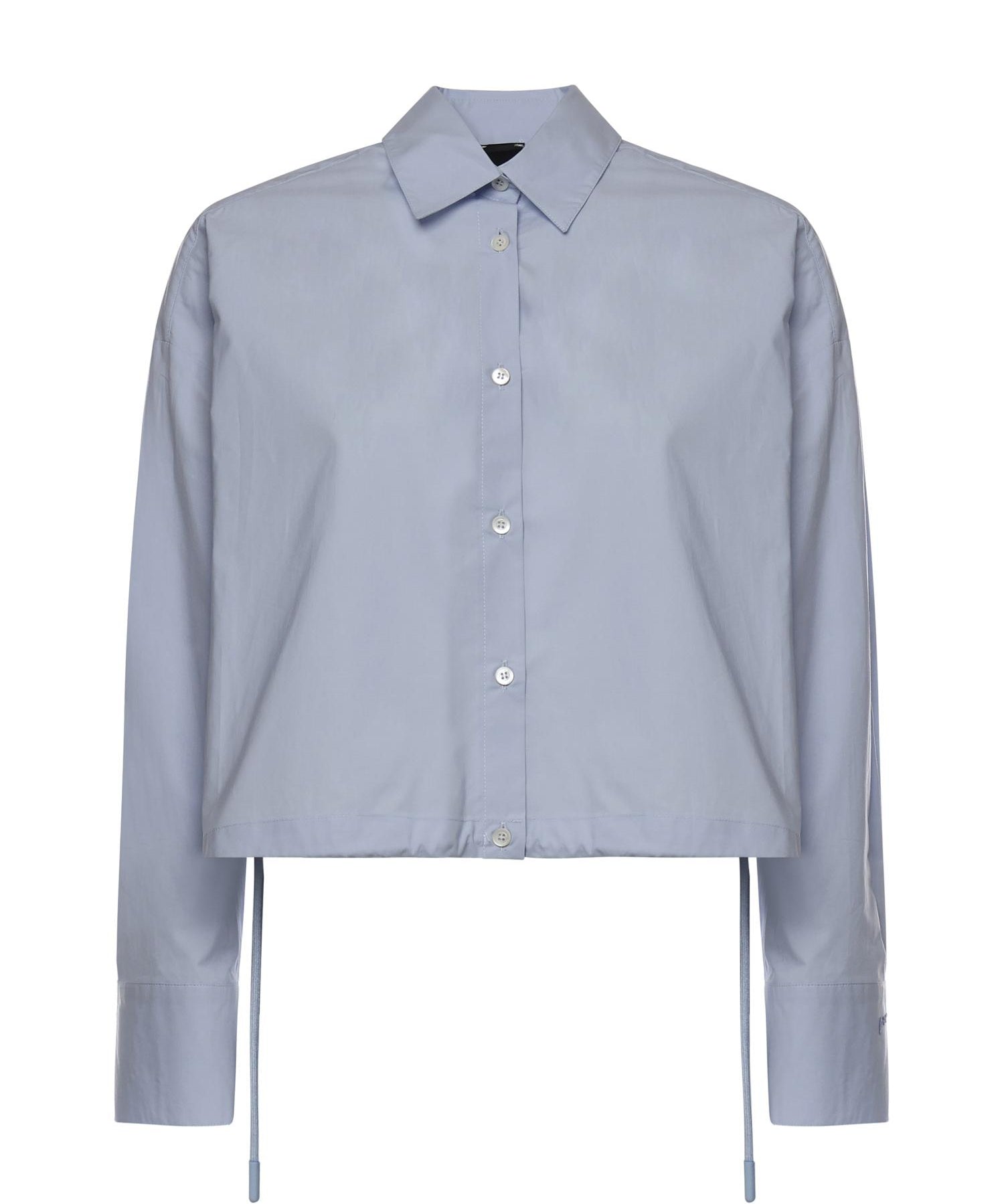 Camicia cropped in cotone 106249 A32LG50 PINKO 