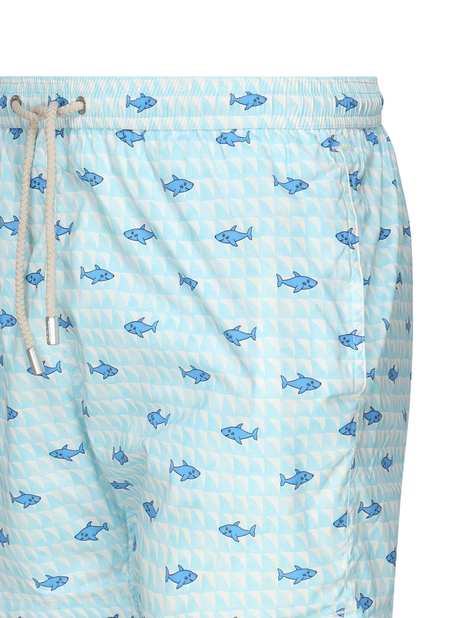 Costume da bagno con stampa COM0009 01150H MC2 SAINT BARTH 