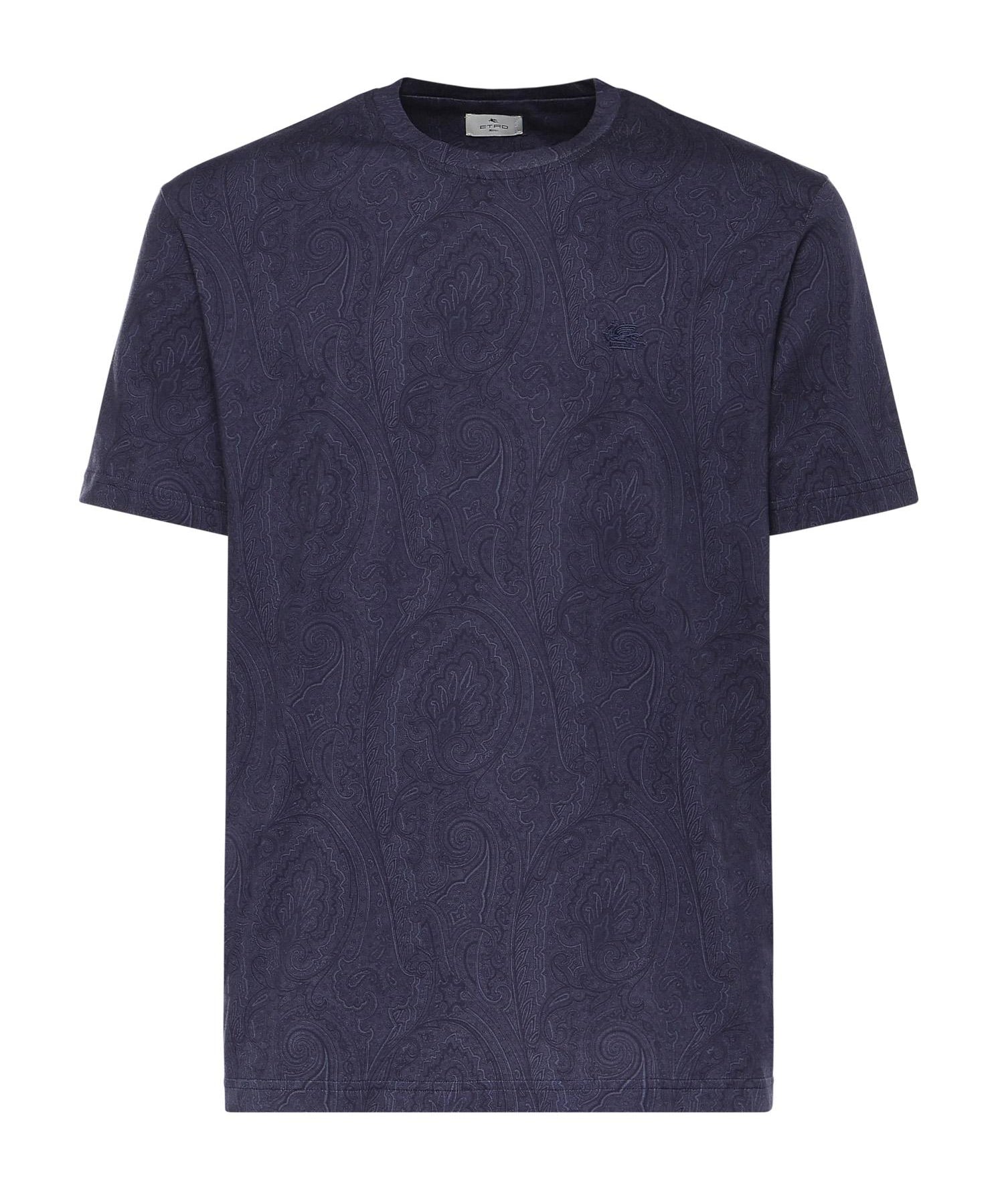 T-shirt in cotone con motivo Arnica MRMA0002 AKG31B0065 ETRO 