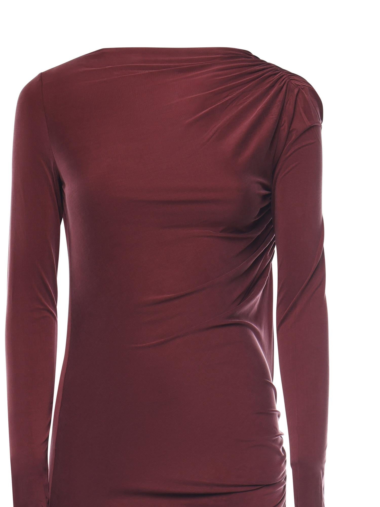 Abito lungo Sophie T180129A TJV045ROUGE NOIR THE ANDAMANE 