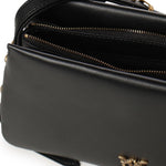 Borsa a tracolla Mini One, Two, Three Bag in pelle 105883 A0QOZ99Q PINKO 