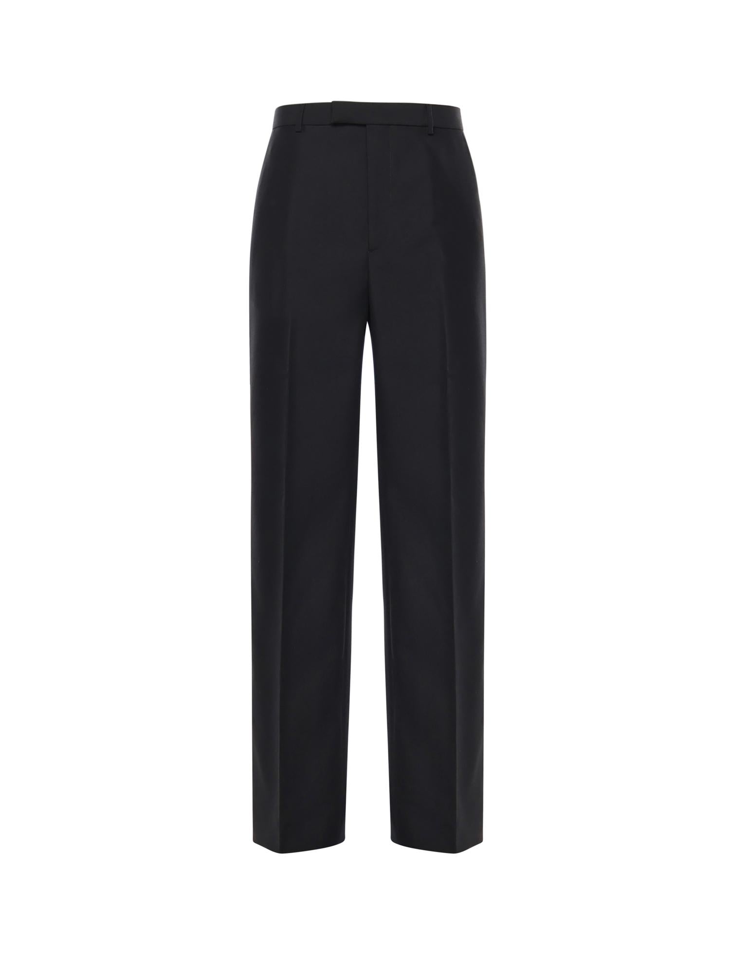 Pantalone in twill di seta 850090 Z7AYA1000 GUCCI 