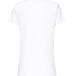 T-shirt con ricamo logo lettering 101752 A2RDZ04 PINKO 