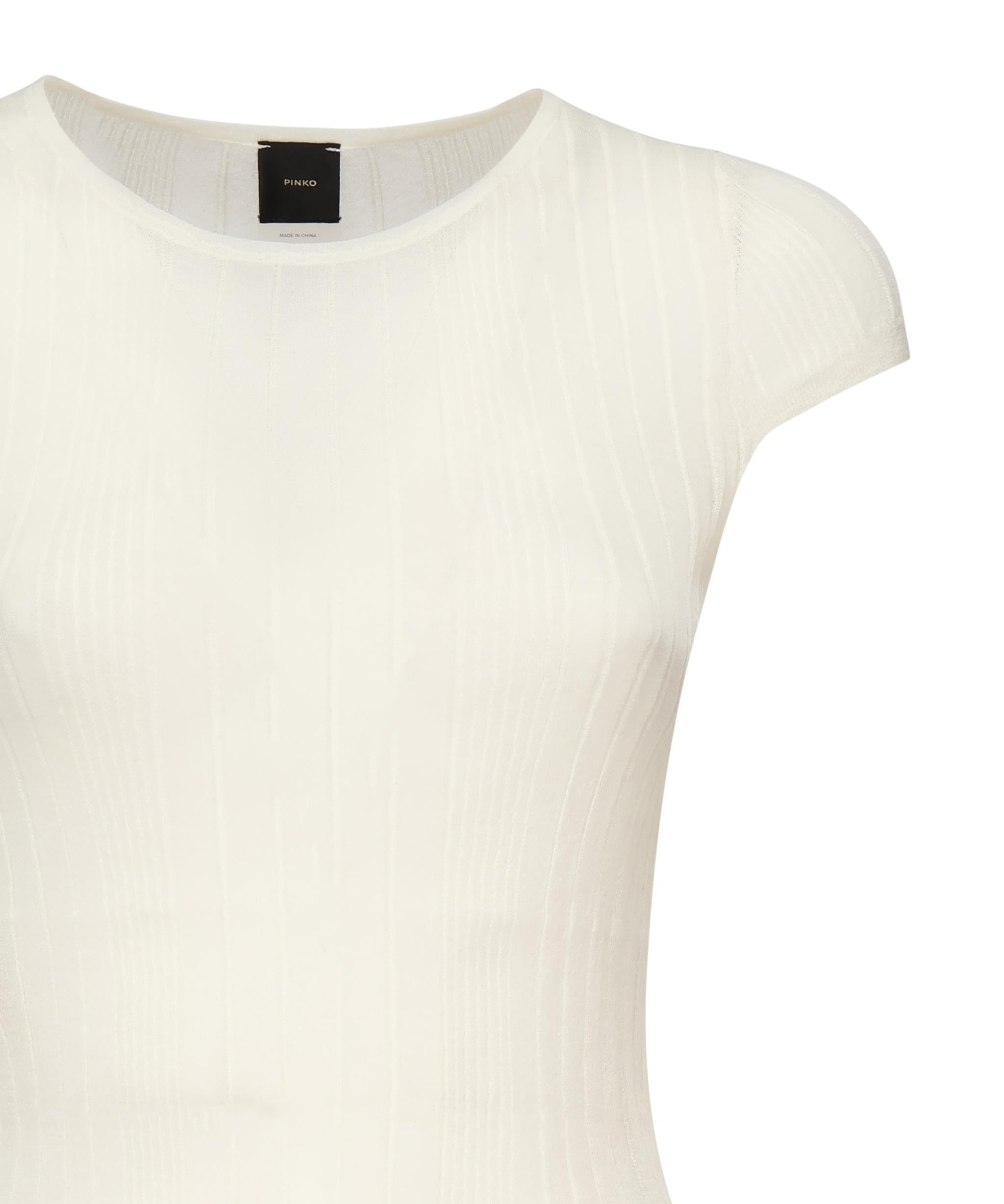 Maglia Tambora a costine 104773 A1NDZ09 PINKO 