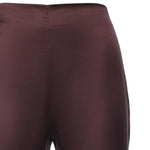 Pantaloni svasati in satin 106434 A361R57 PINKO 