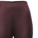 Pantaloni svasati in satin 106434 A361R57 PINKO 