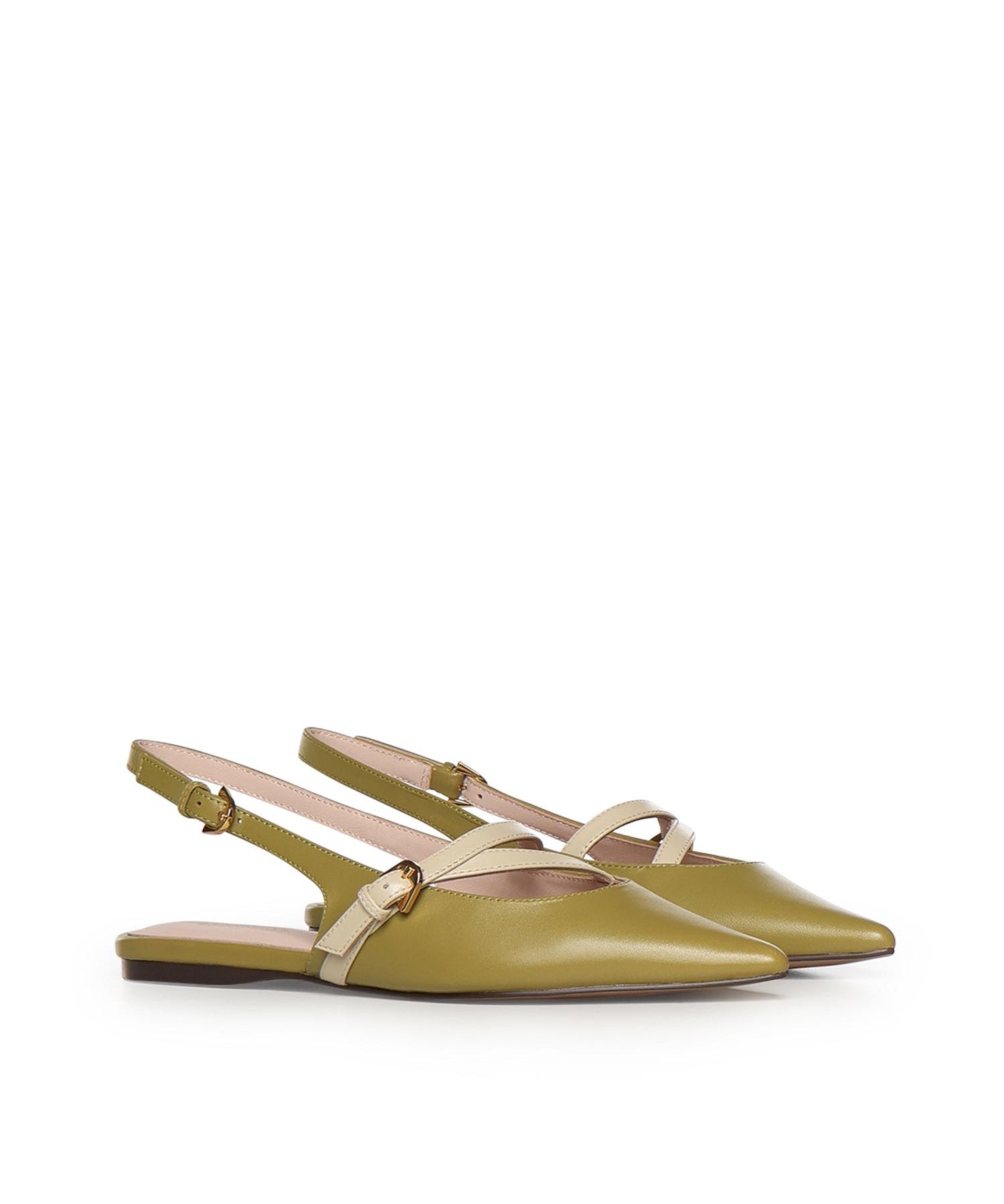 Ballerine slingback in pelle E4U0Q210101 776 COCCINELLE 