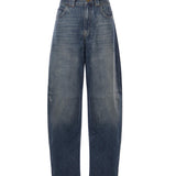 Jeans balloon Eloise in denim 103180 A2SBPJU PINKO 