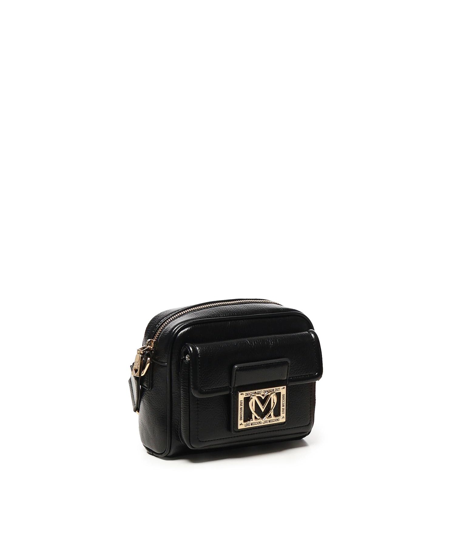 Borsa a tracolla con logo JC4092PP1NLI0 000 LOVE MOSCHINO 