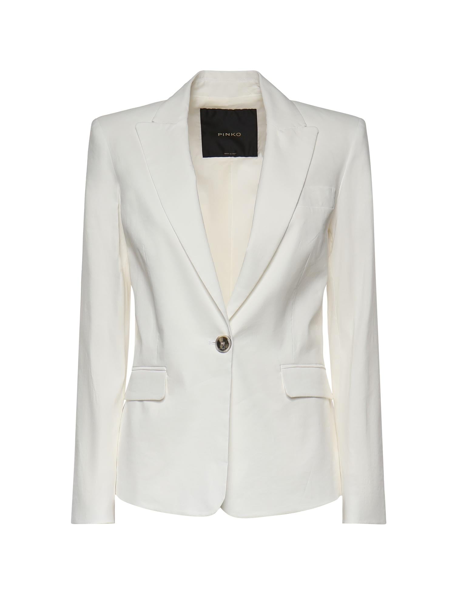 Giacca in misto lino 106597 A34IZ05 PINKO 