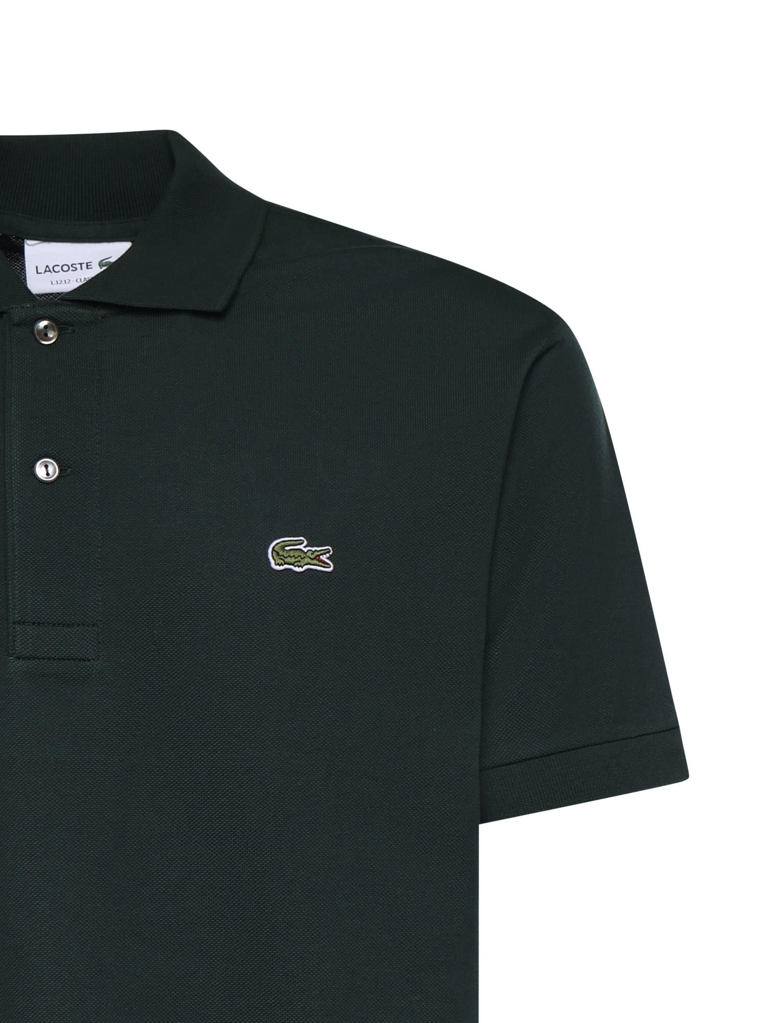 Polo in cotone con logo 1212 AFK LACOSTE 