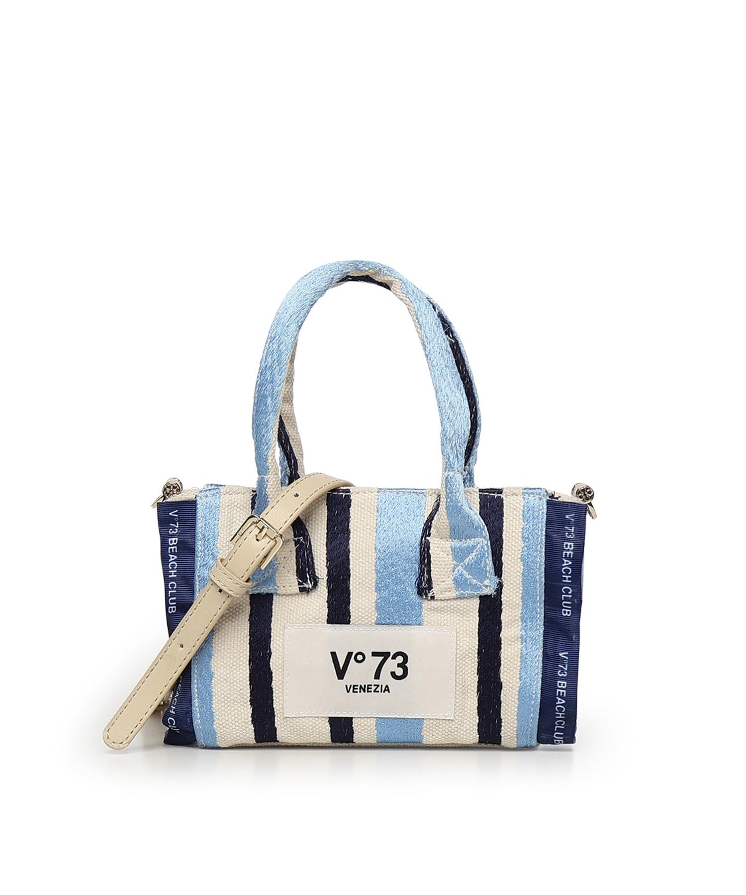 Mini bag con logo 73BS9MV03R ILENEAZZURRO/MULTICOLOR V° 73 