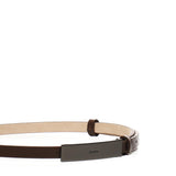 Cintura in pelle con placca logata 2514501013600 004 MAX MARA 