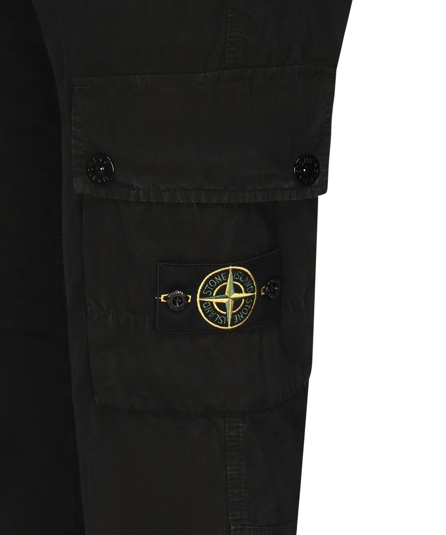Pantalone cargo in tela di cotone biologico <BR/> K1S153100303 S00WAV0129 STONE ISLAND 