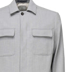 Overshirt in misto lana L70GIAJ17TES0L065 08 ELEVENTY 