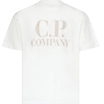 T-shirt in jersey di cotone con logo 20CMTS086A 005100W103 C.P. COMPANY 