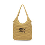 Tote bag IVY con logo 5BG231 ACQYF04GL MIU MIU 