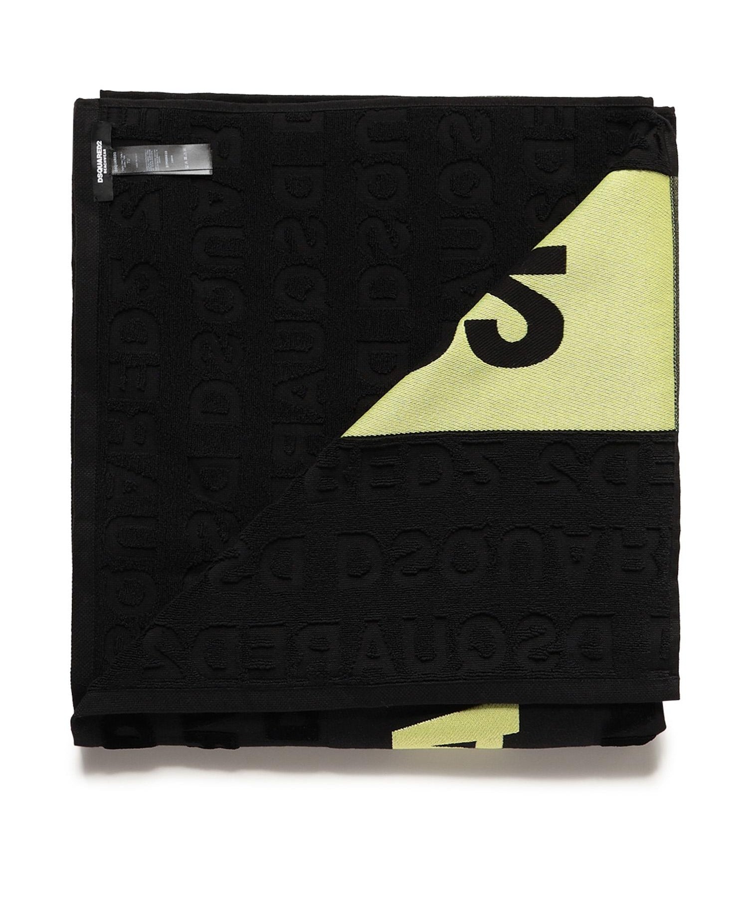Telo mare in cotone con logo D7P006610 015 DSQUARED2 