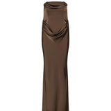 Abito bustier in raso 116336 2910 ROTATE 