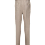 Pantaloni jogger in twill di misto lino fiammato MRED0006 99TUCI7M0121 ETRO 