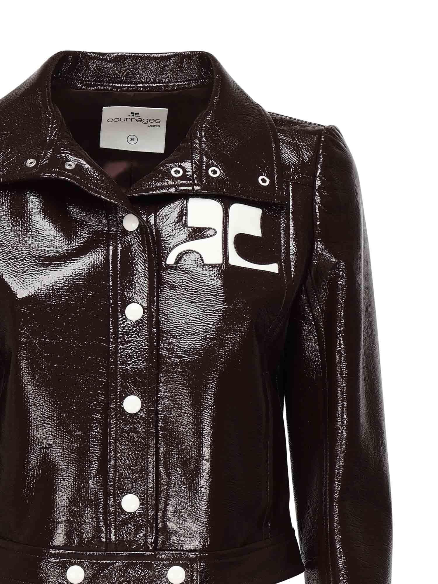 Giacca Reedition in vinile PERCBL005VY0014 4010 COURREGES 