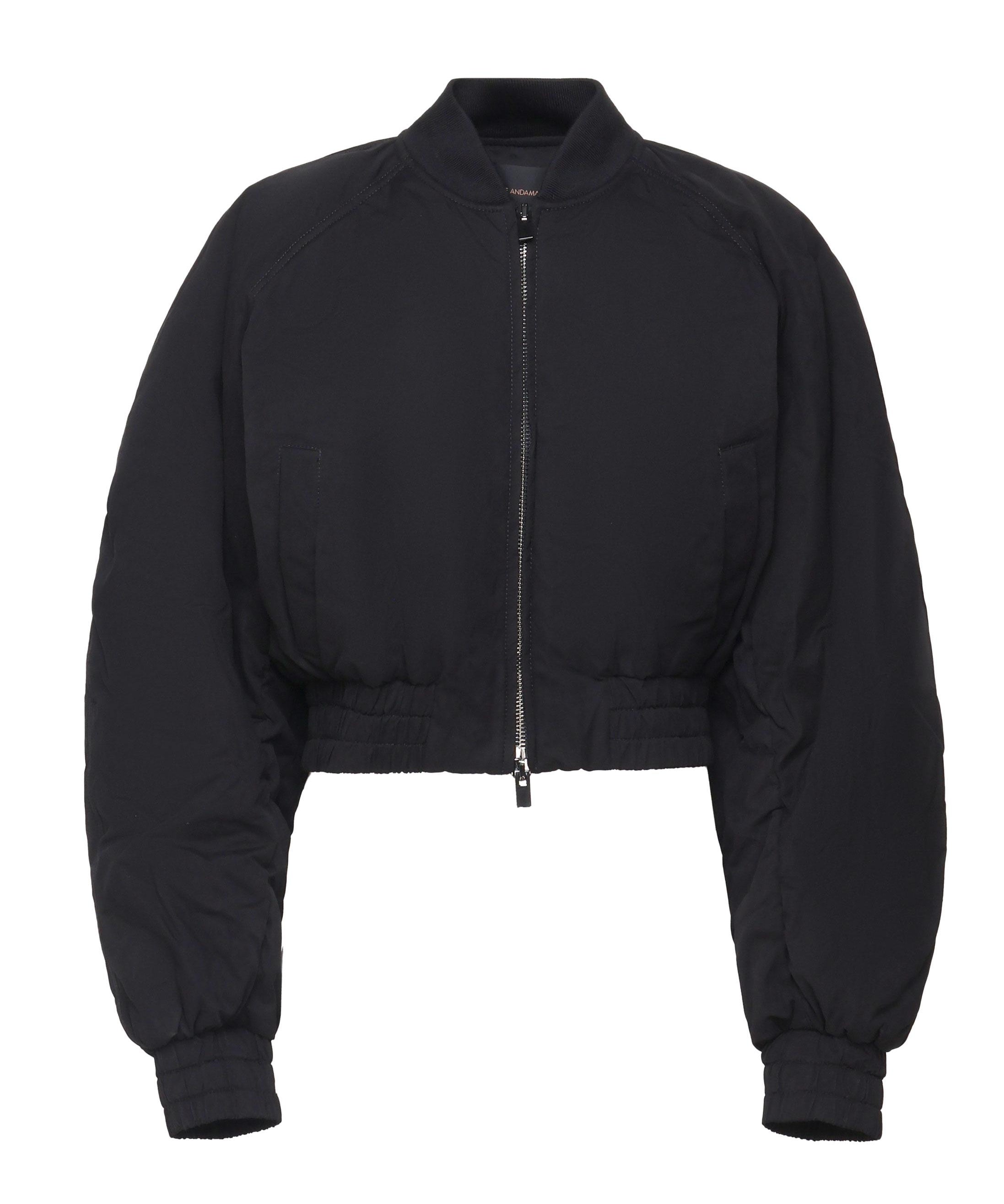 Giacca bomber con maiche a palloncino T162015A TNC171BLACK THE ANDAMANE 