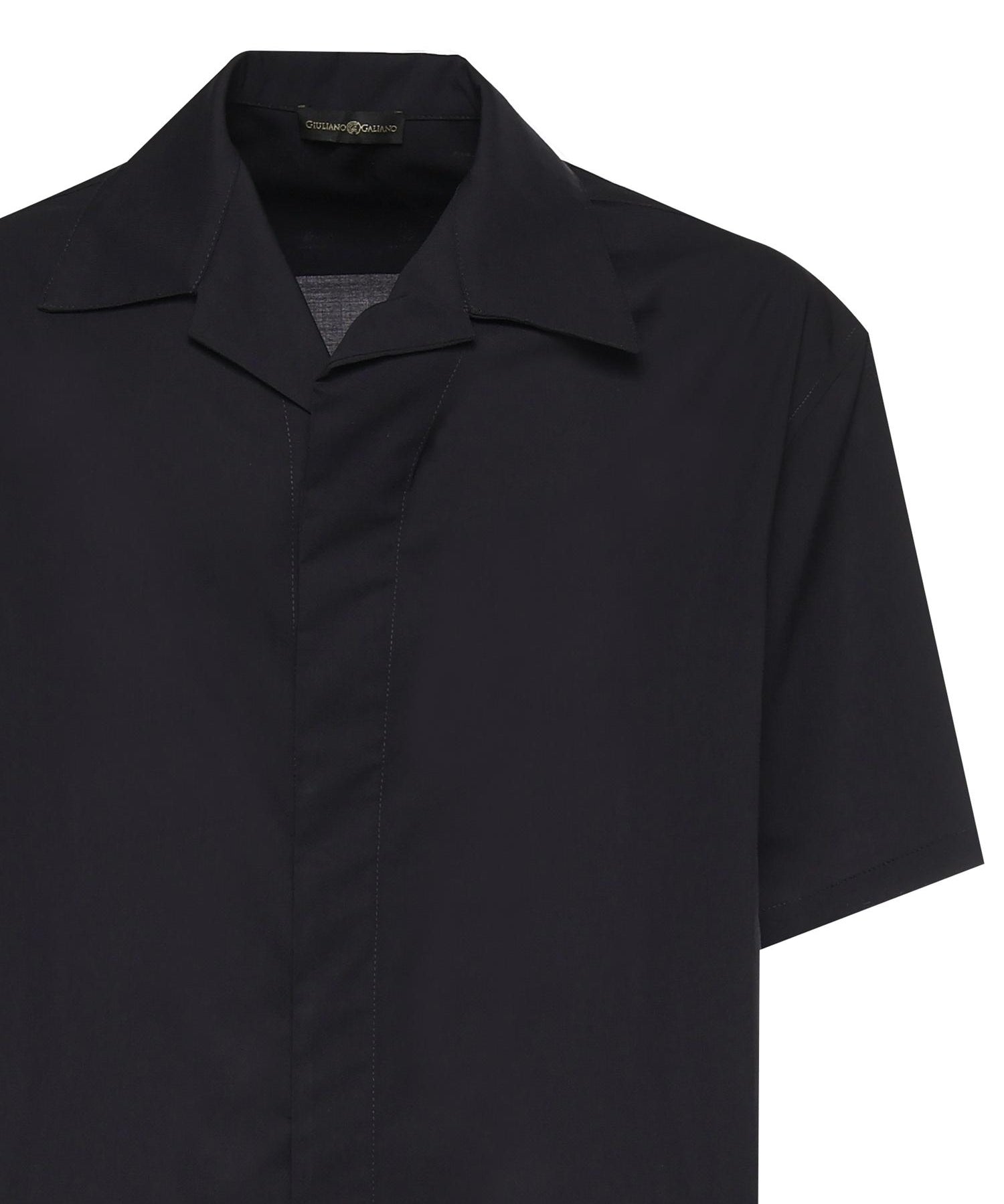 Camicia Molten in misto lana VOLTEN BLU GIULIANO GALIANO 
