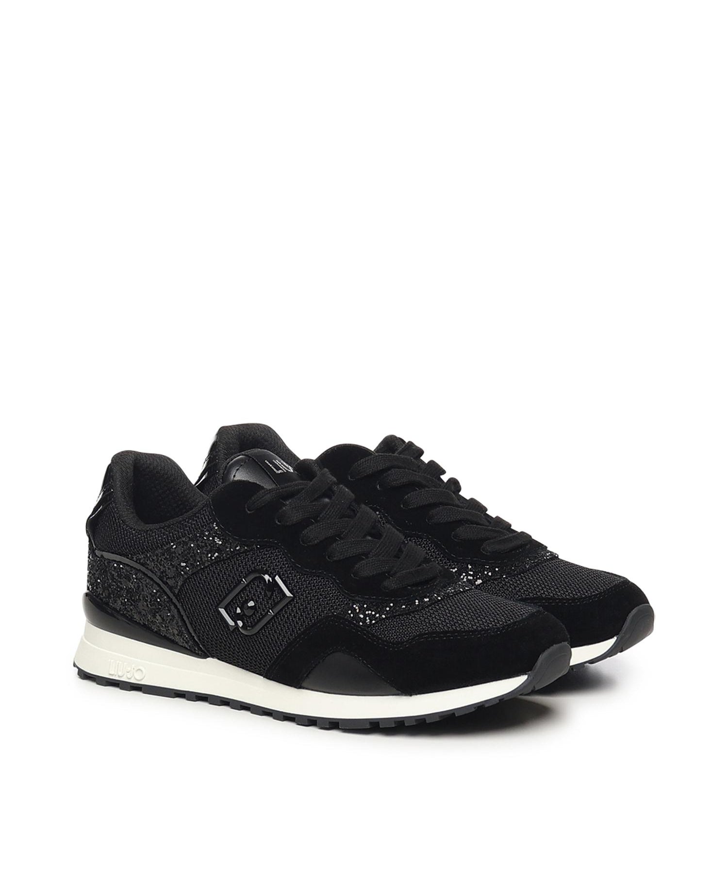 Sneakers glitter e mesh BF5015TX493 22222 LIU JO 